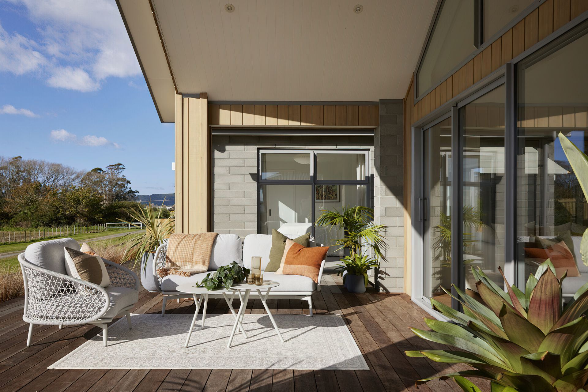 Covered Patio - Side View