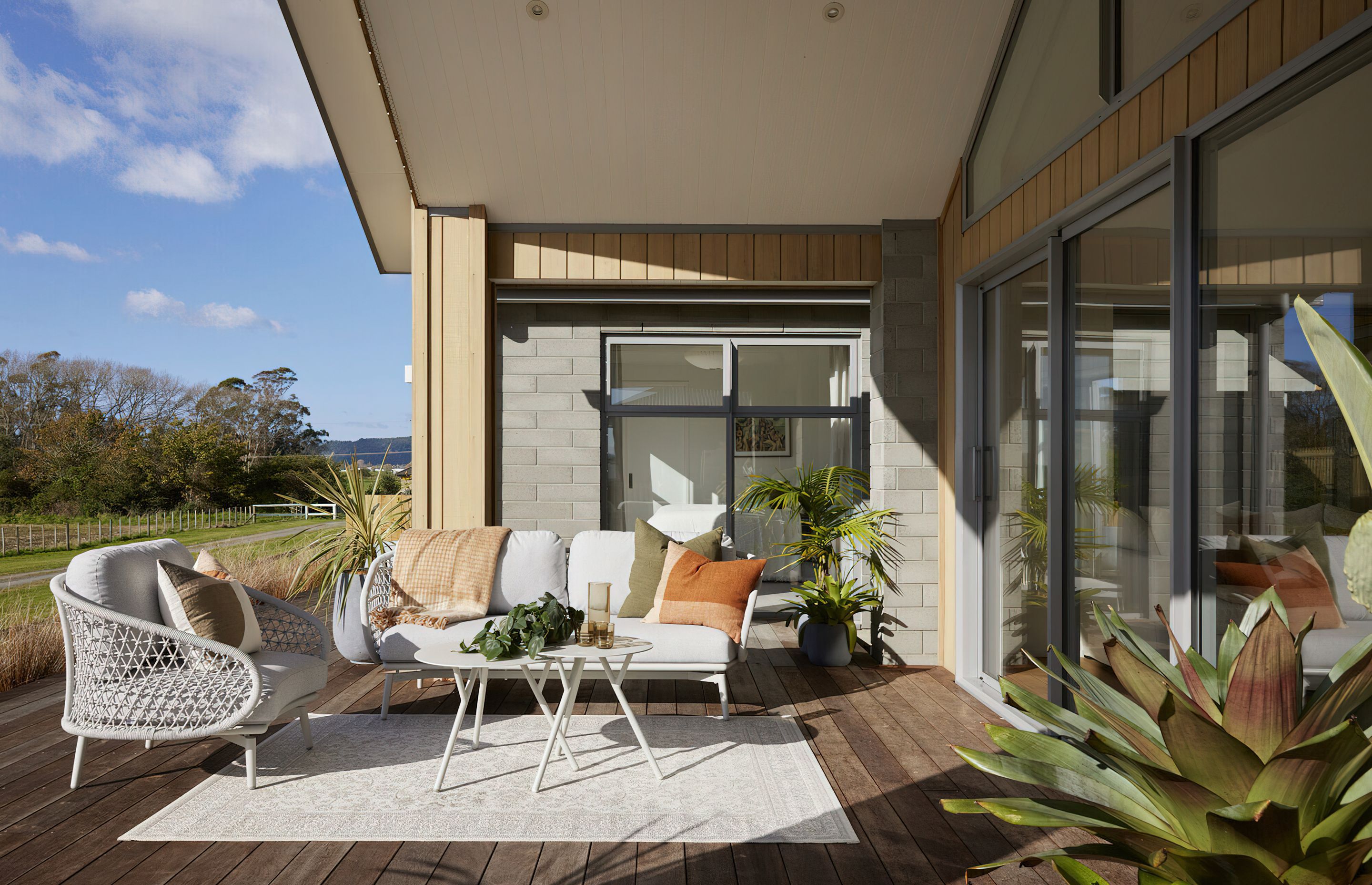 Covered Patio - Side View