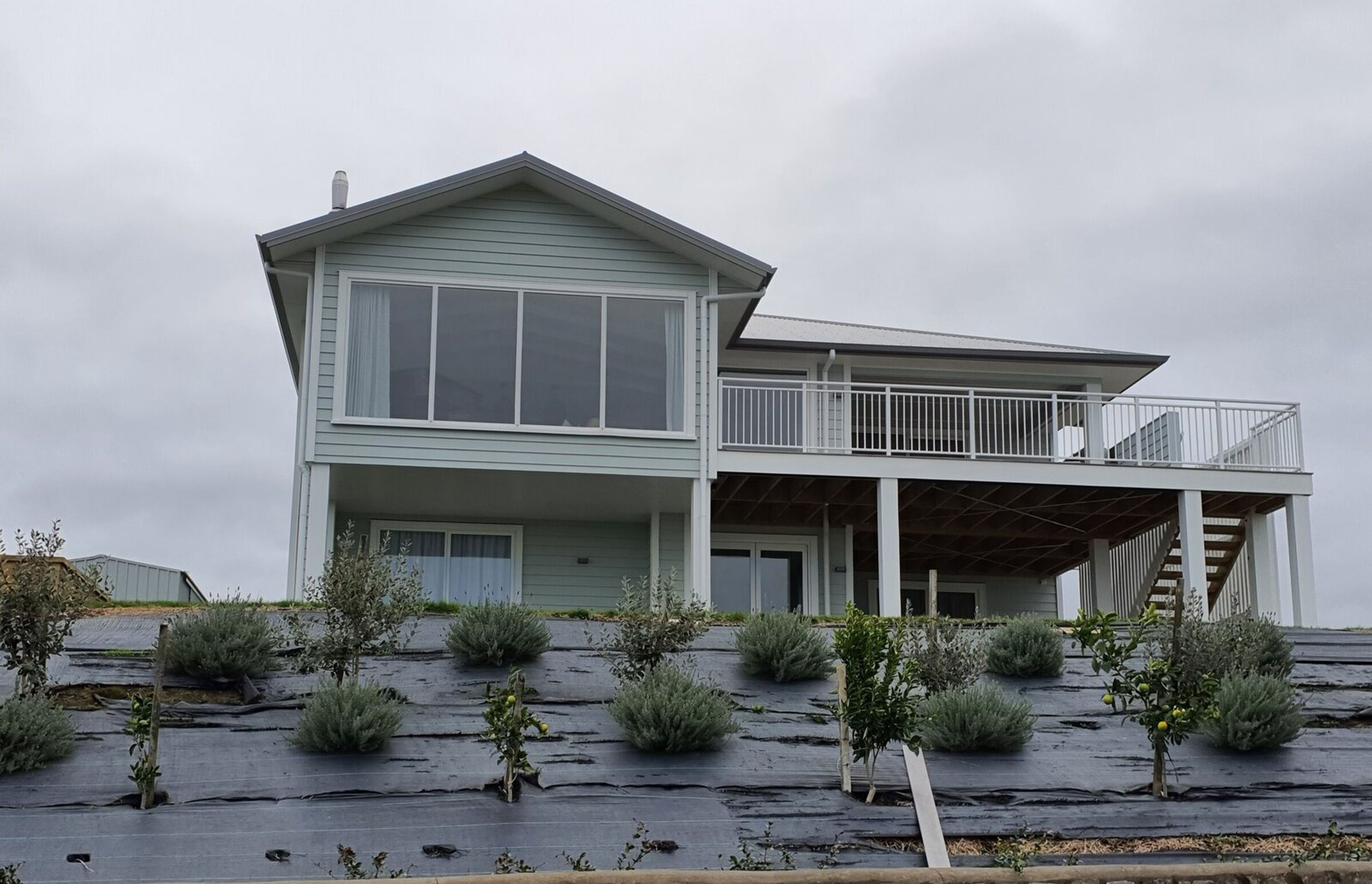 Front View including garden