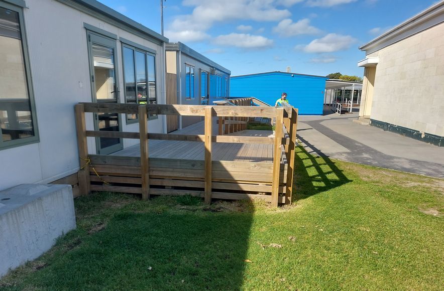 Fenwick Primary School, Oamaru - Two learning spaces for removal