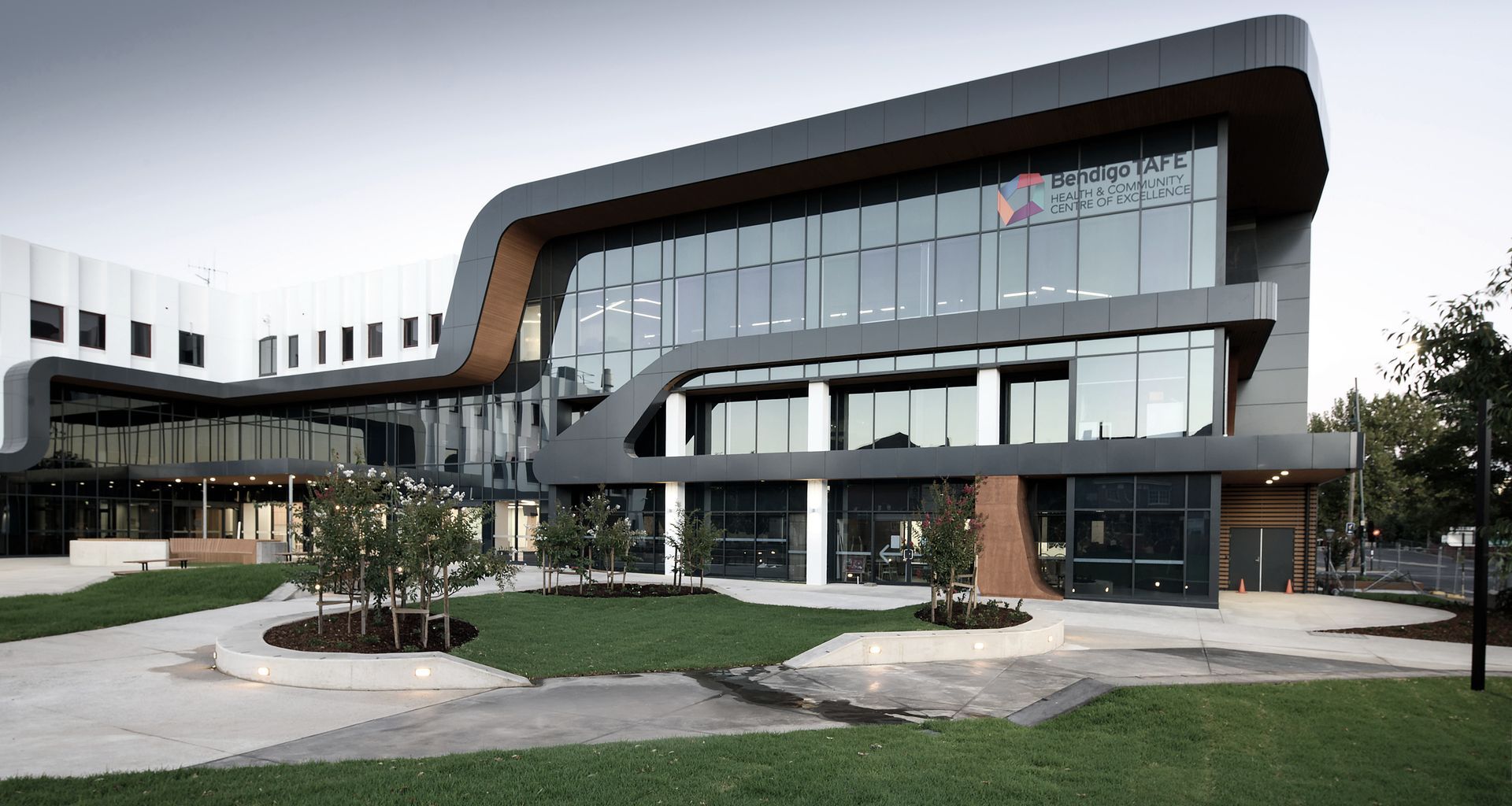 Bendigo TAFE Health and Community Centre of Excellence banner