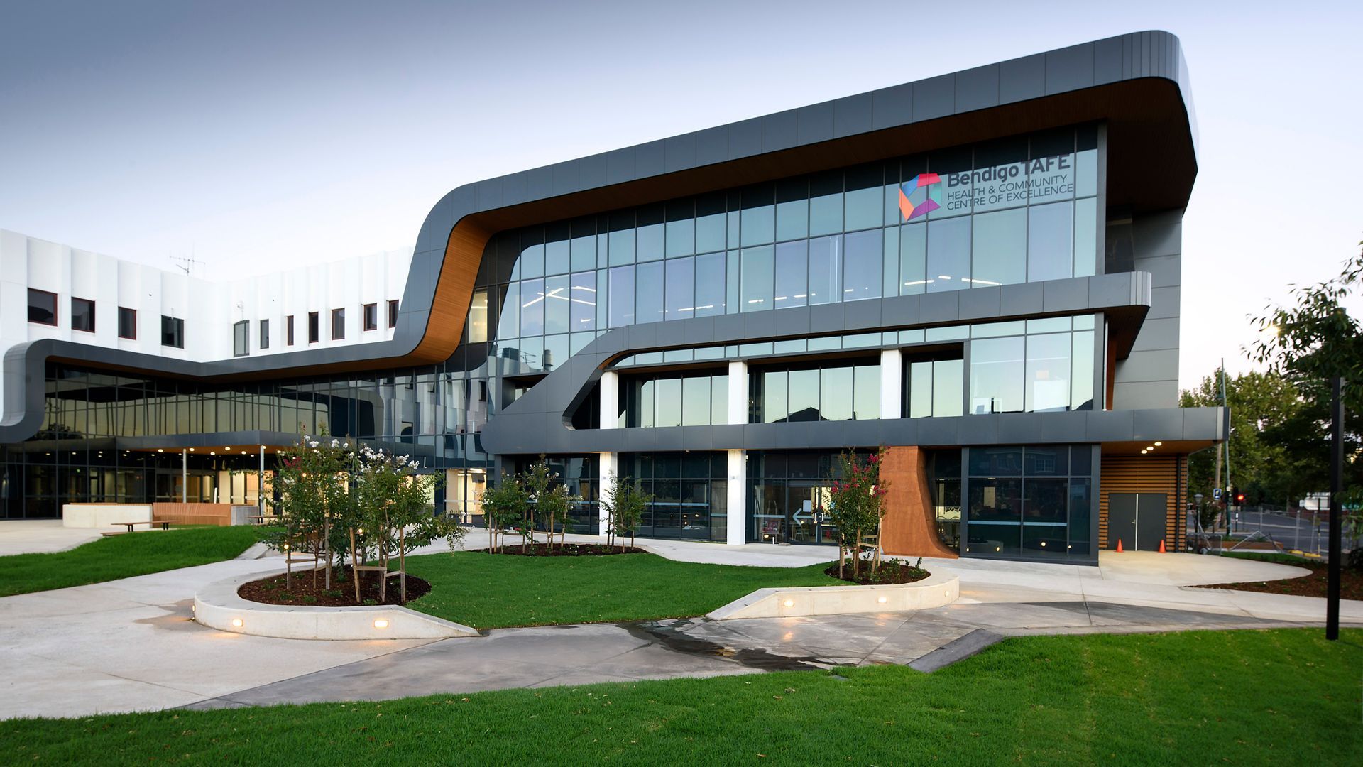 Bendigo TAFE Health and Community Centre of Excellence banner