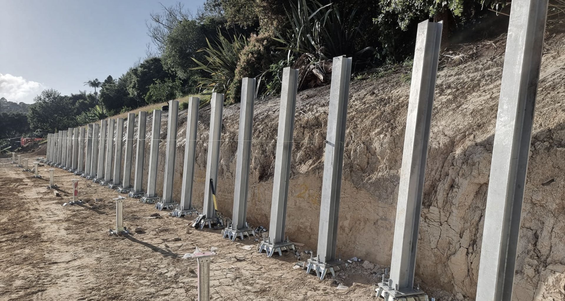 Retaining Wall, Kauri Park School, Birkenhead banner