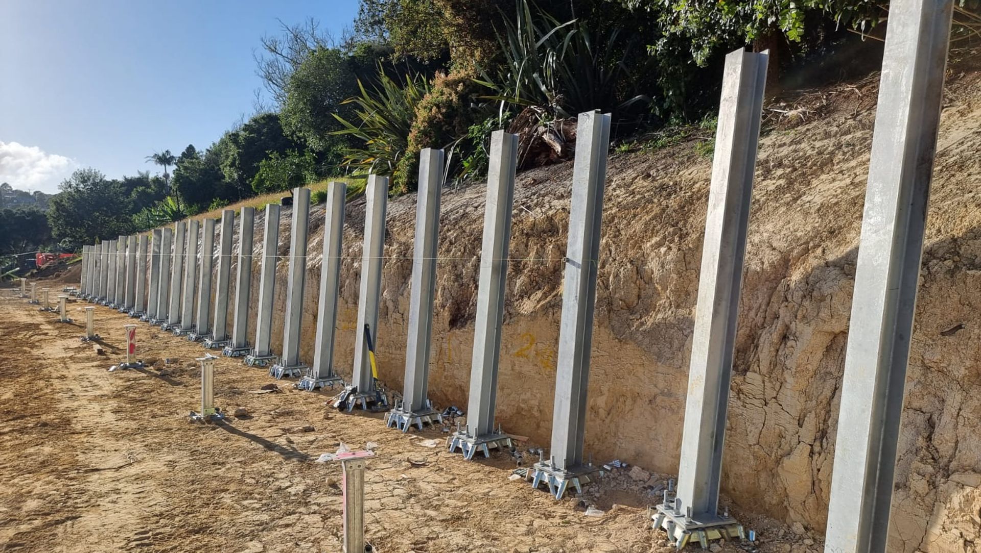 Retaining Wall, Kauri Park School, Birkenhead banner