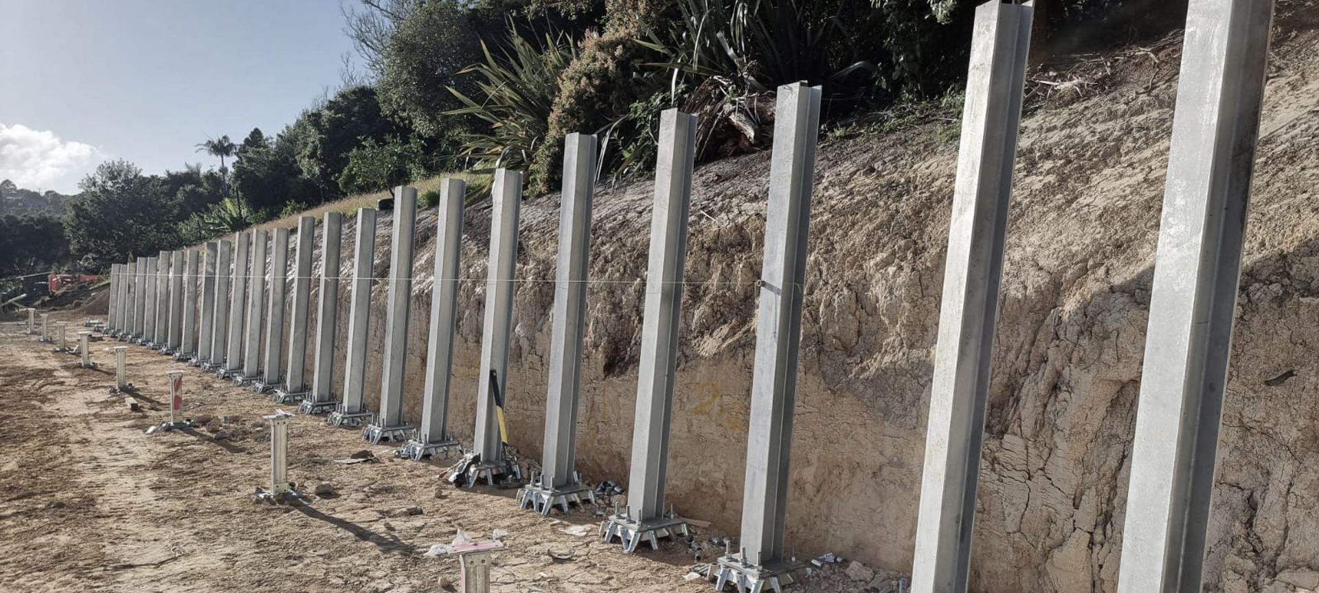 Retaining Wall, Kauri Park School, Birkenhead banner