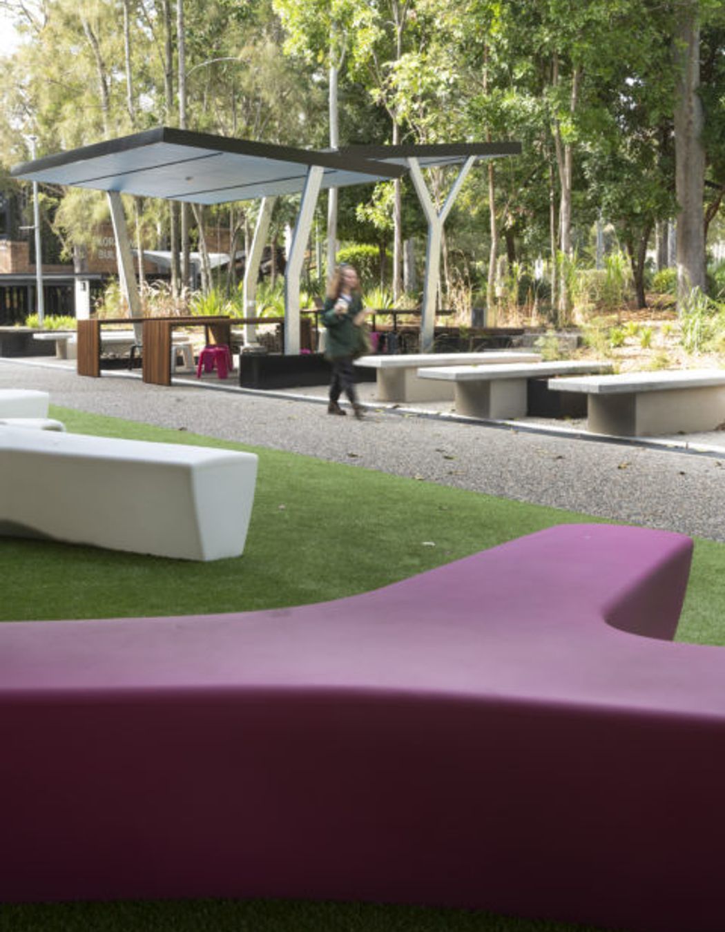 Auchmuty Outdoor Learning Lounge