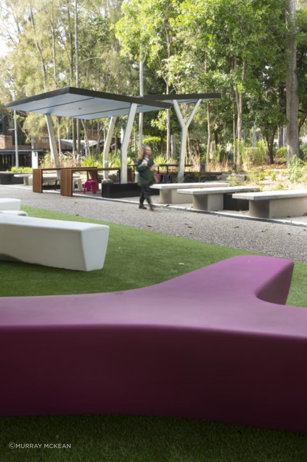 Auchmuty Outdoor Learning Lounge