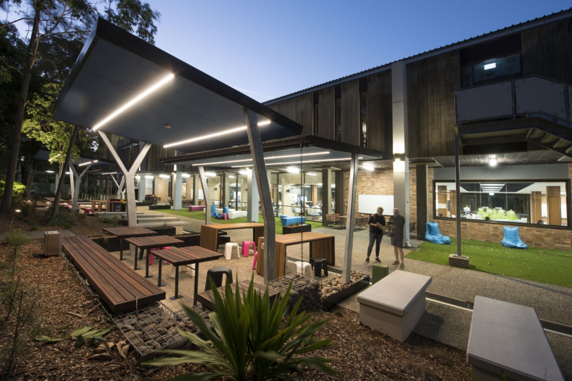 Auchmuty Outdoor Learning Lounge