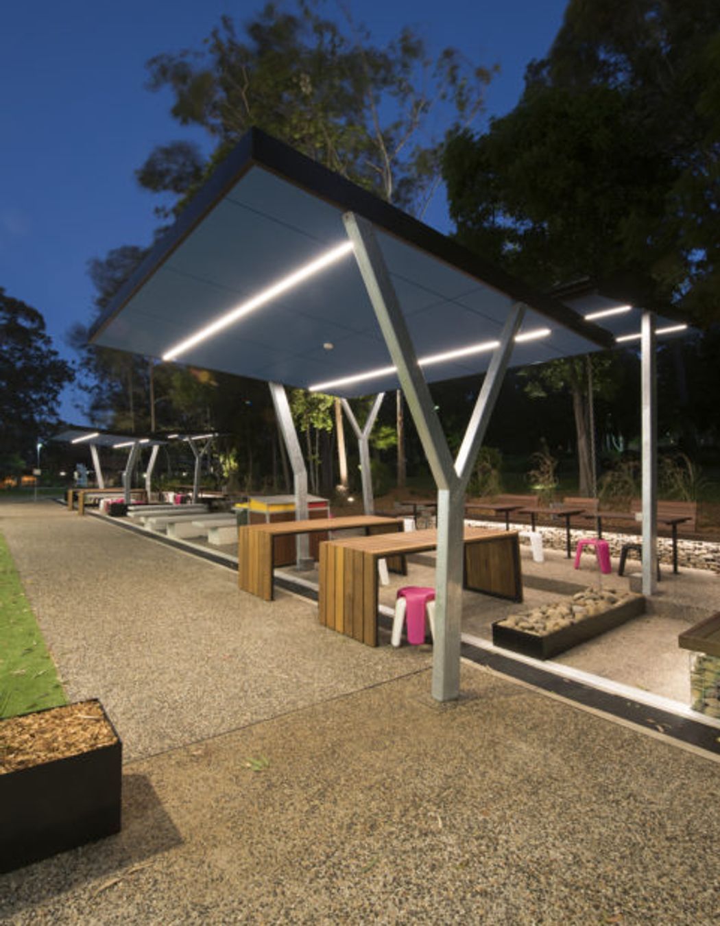 Auchmuty Outdoor Learning Lounge