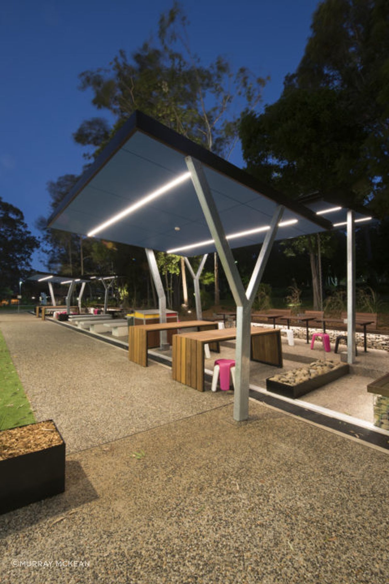Auchmuty Outdoor Learning Lounge