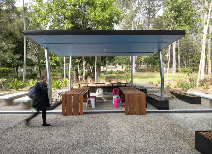 Auchmuty Outdoor Learning Lounge