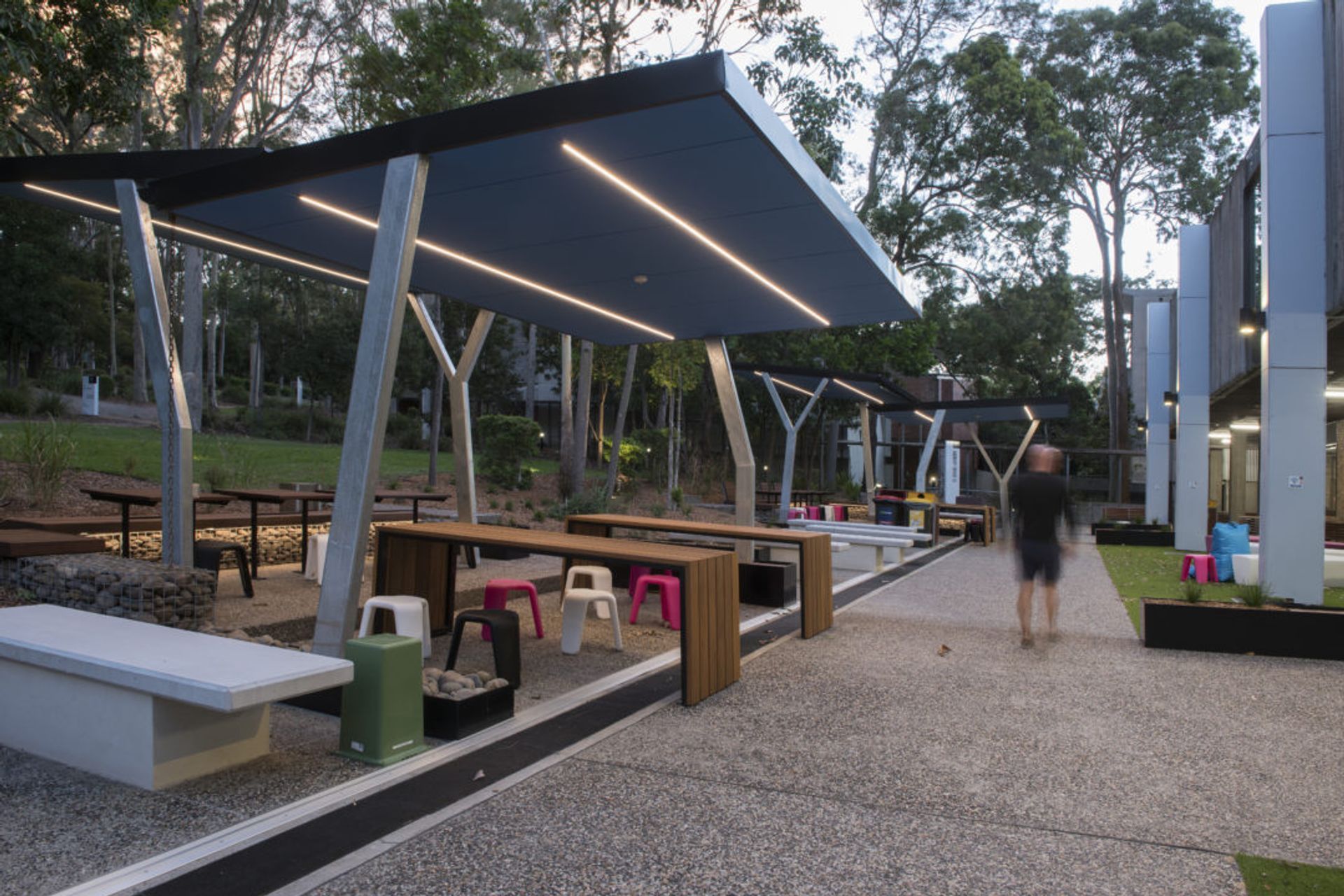 Auchmuty Outdoor Learning Lounge