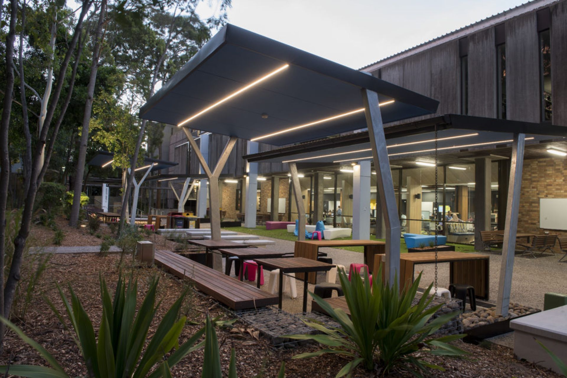 Auchmuty Outdoor Learning Lounge