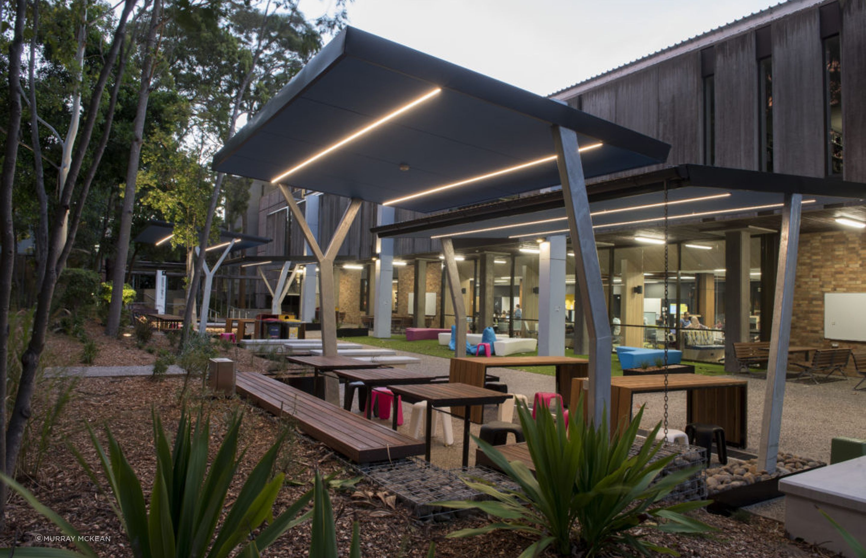 Auchmuty Outdoor Learning Lounge