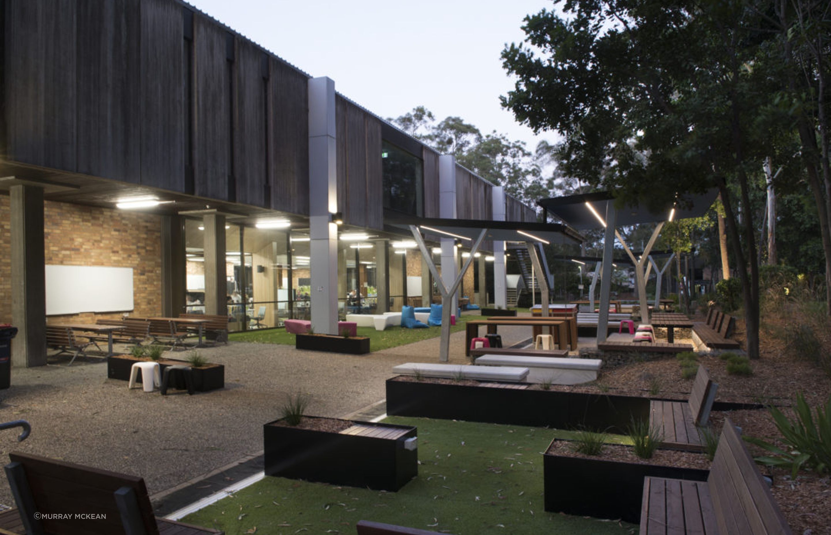 Auchmuty Outdoor Learning Lounge