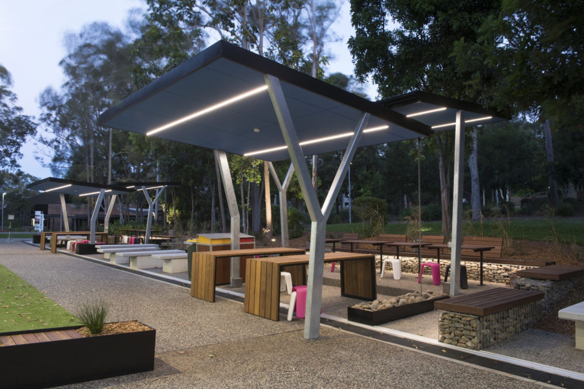 Auchmuty Outdoor Learning Lounge