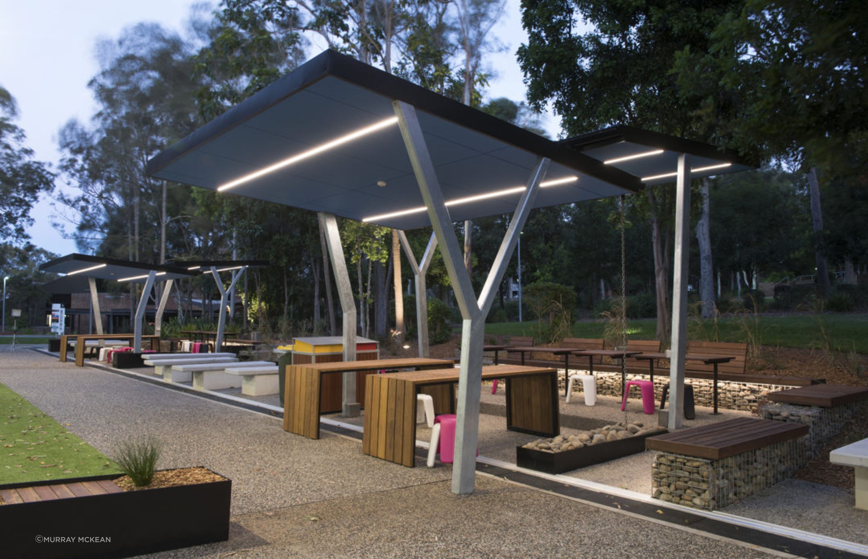Auchmuty Outdoor Learning Lounge