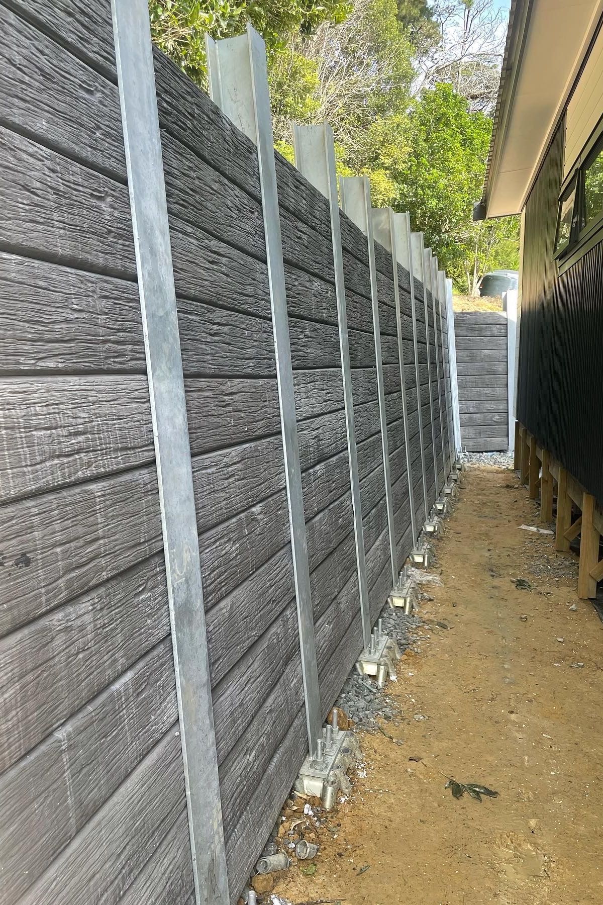 Retaining Wall, Kauri Park School, Birkenhead
