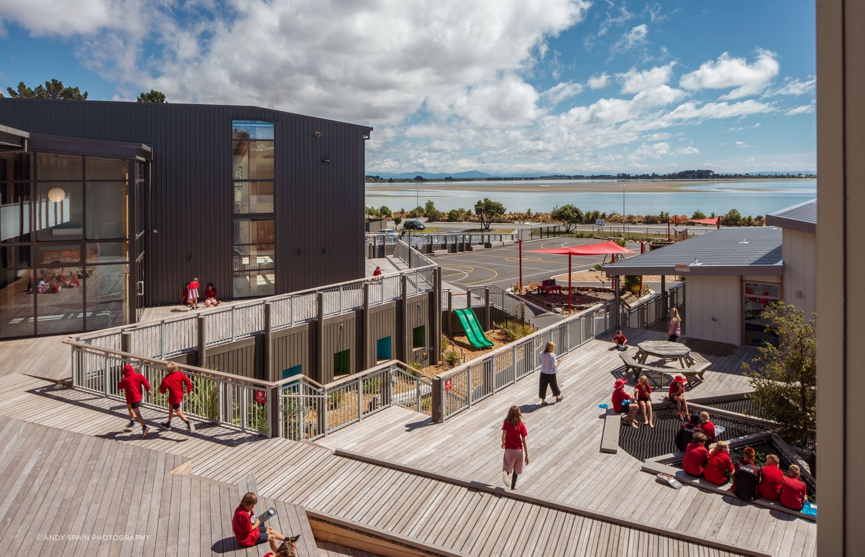 The impressive playground has become something of a destination, as has the hall, both of which are available for use by the local communtiy.