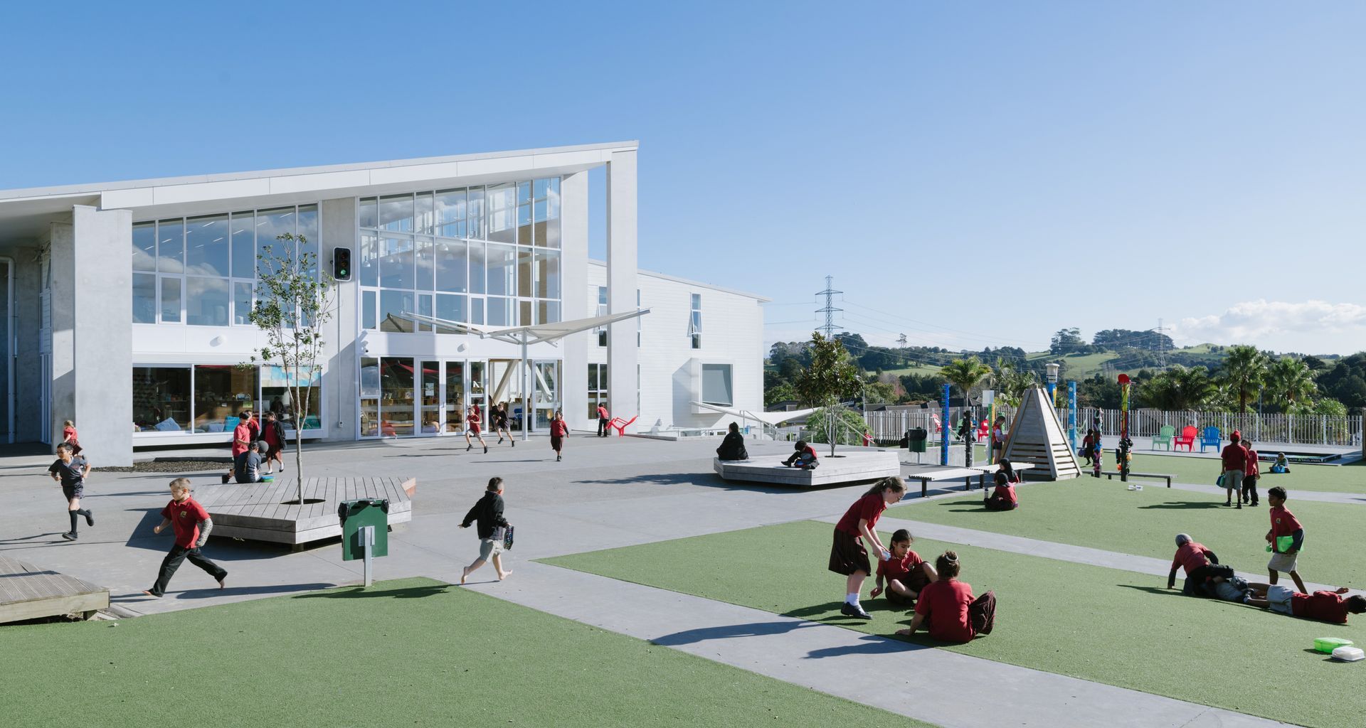 The Gardens School banner
