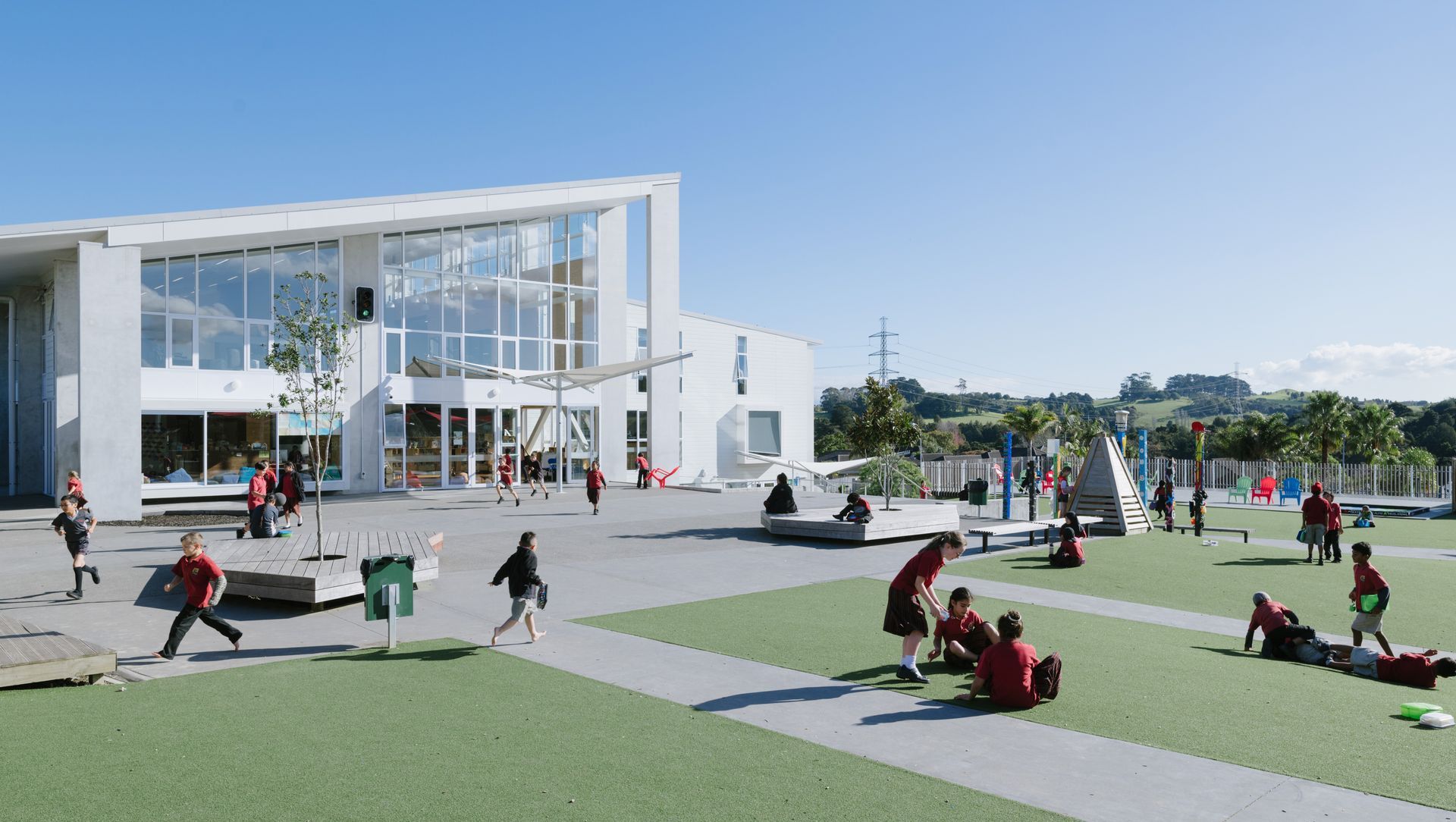 The Gardens School banner