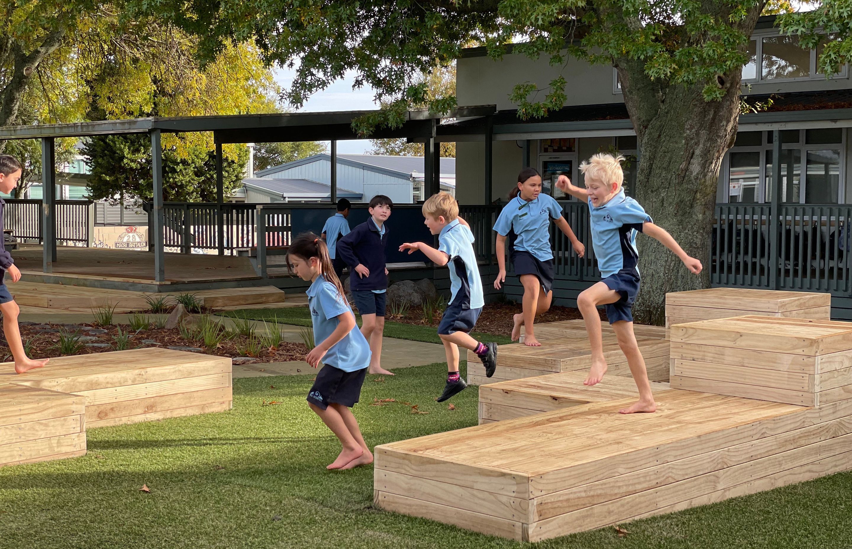 Pukekohe Hill School - Outdoor Learning Environment