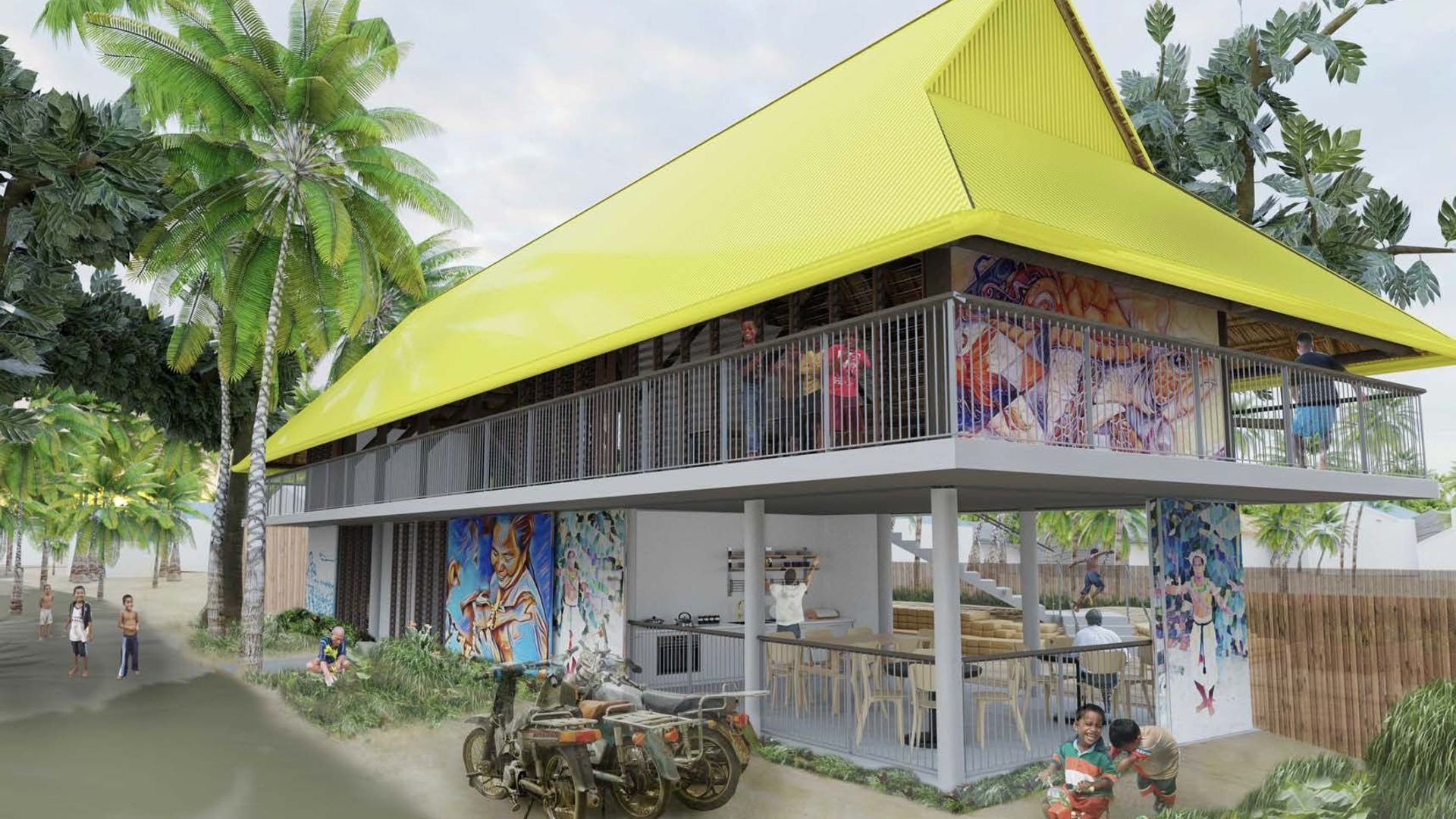 Youth Learning Centre, Betio, Kiribati banner