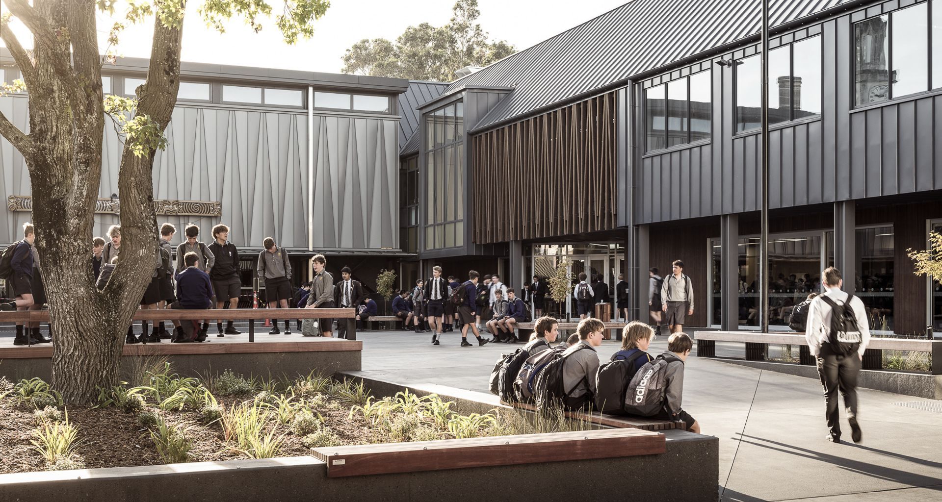 Christchurch Boys' High School banner