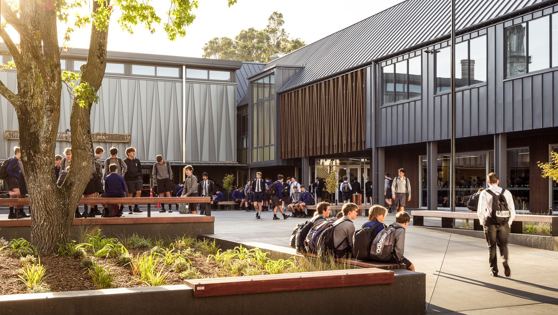 Christchurch Boys' High School banner