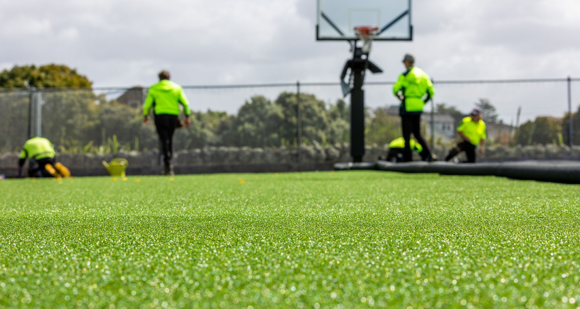 Edendale School Multisport Court banner