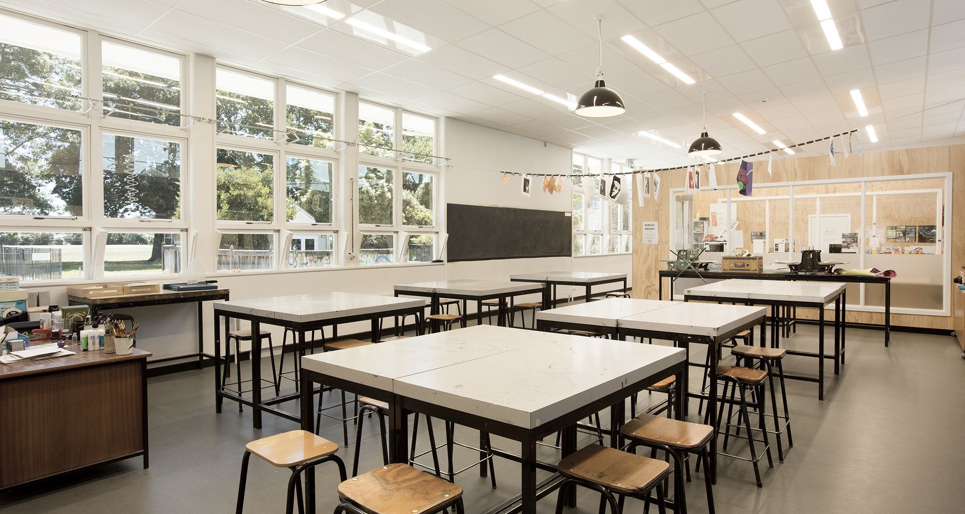 Motueka High Arts Block banner
