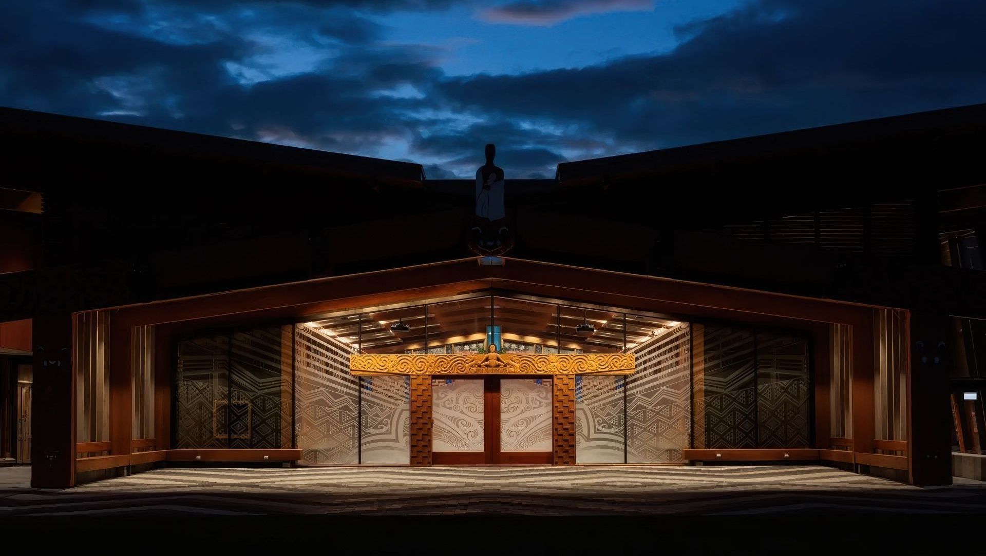 University of Waikato The Pā banner