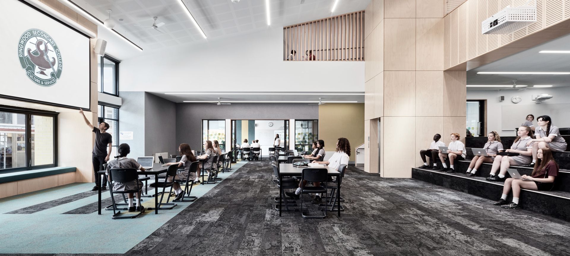 Ringwood Secondary College - Senior School Building banner