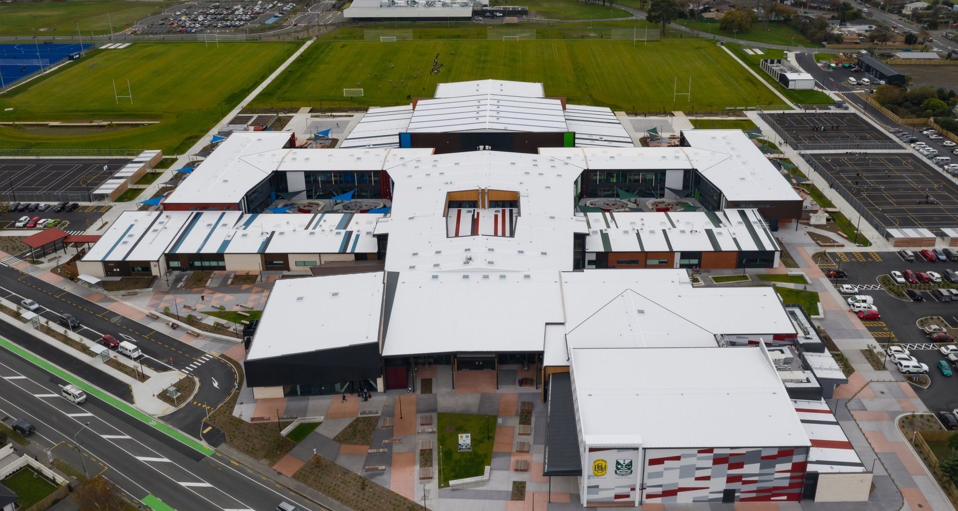 Shirley Boys' & Avonside Girls' High School banner