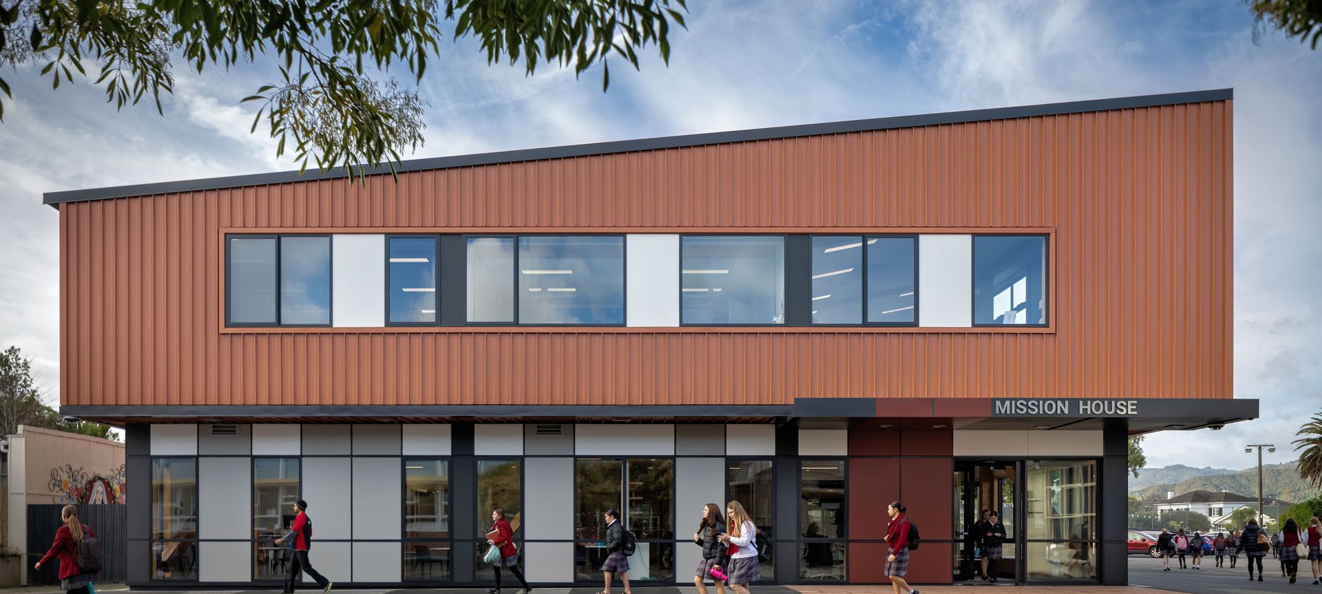 Sacred Heart School banner