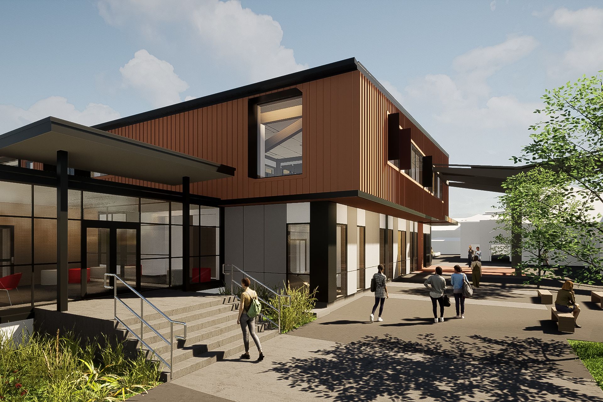 Mission House Entrance