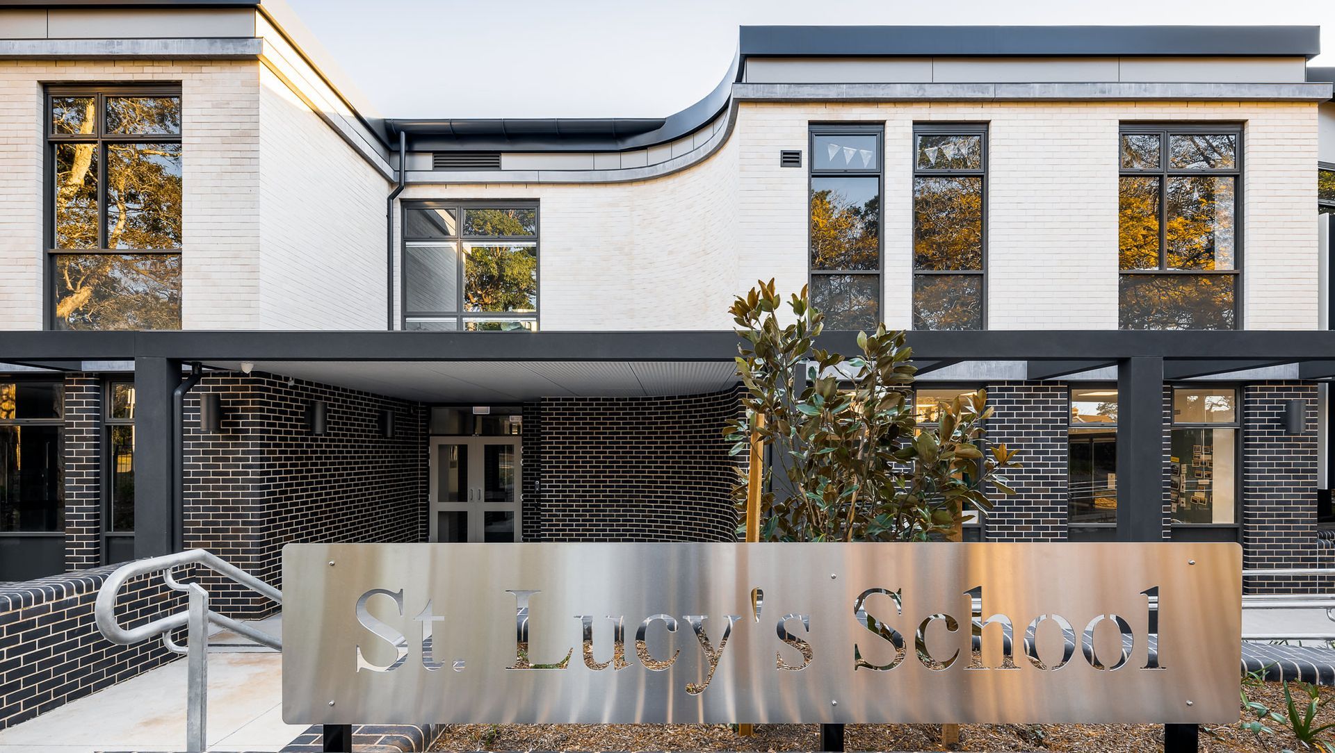 St. Lucy's School banner