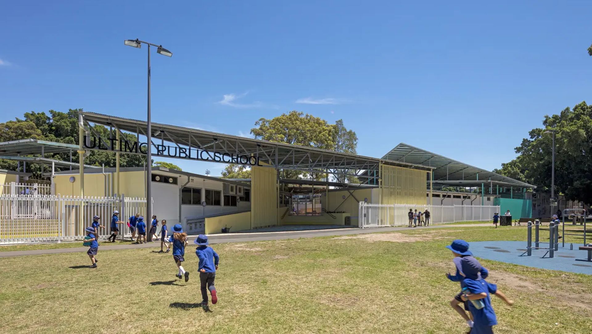 Wentworth Park 'Pop-up' School banner