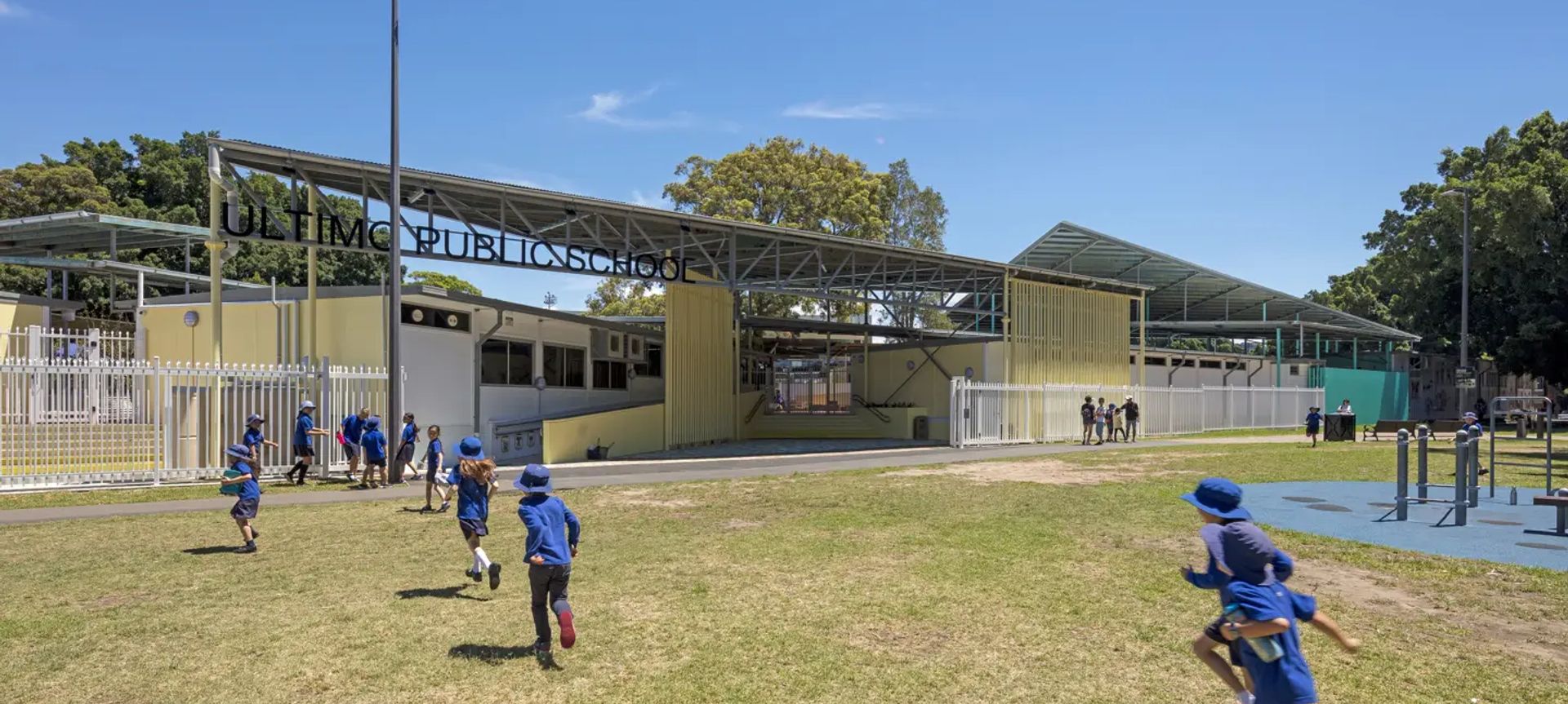 Wentworth Park 'Pop-up' School banner