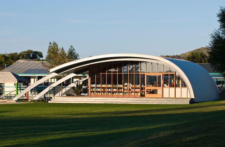 Wainui Beach School Library