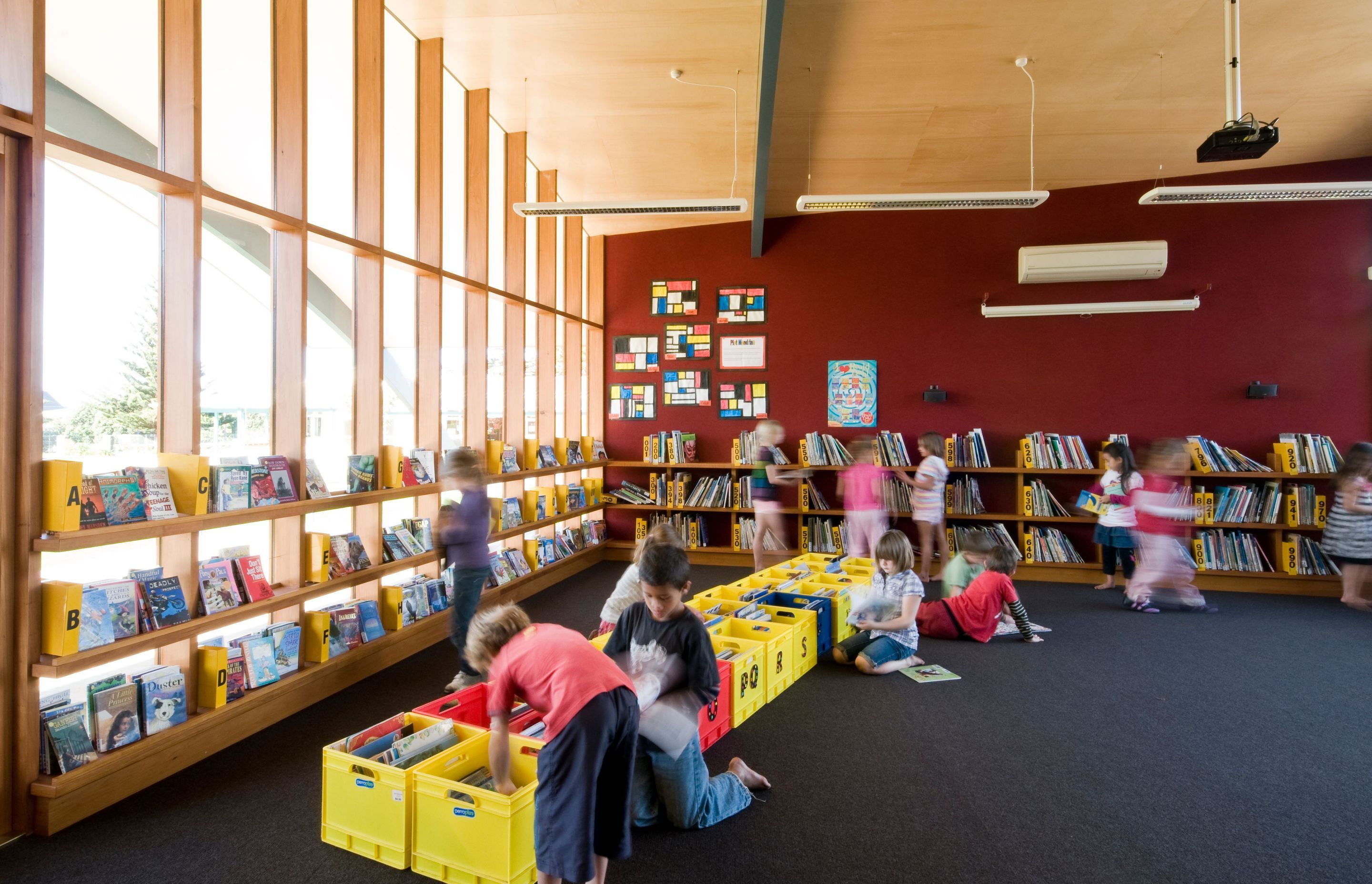 Wainui Beach School Library