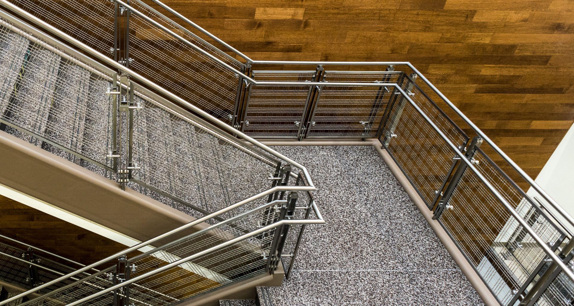 Mesh Balustrades for Contemporary Campus banner