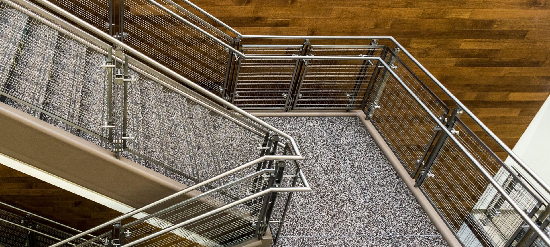 Mesh Balustrades for Contemporary Campus banner