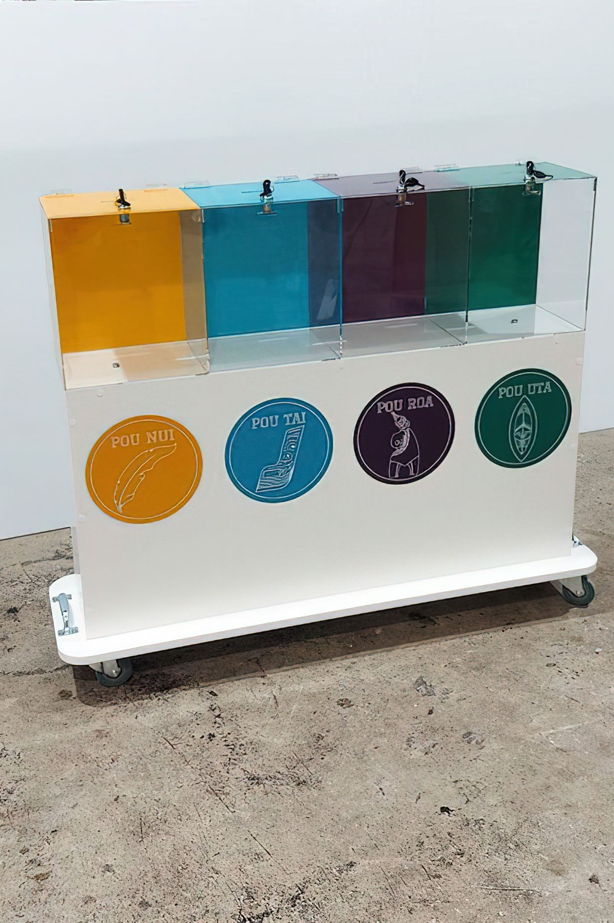 Acrylic School House Point Token Trolley