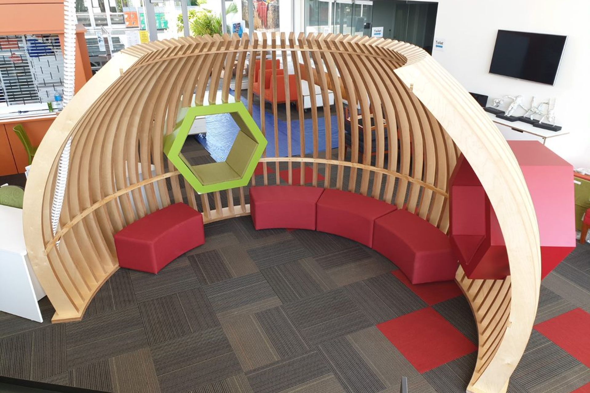 Kingsway College reading nook