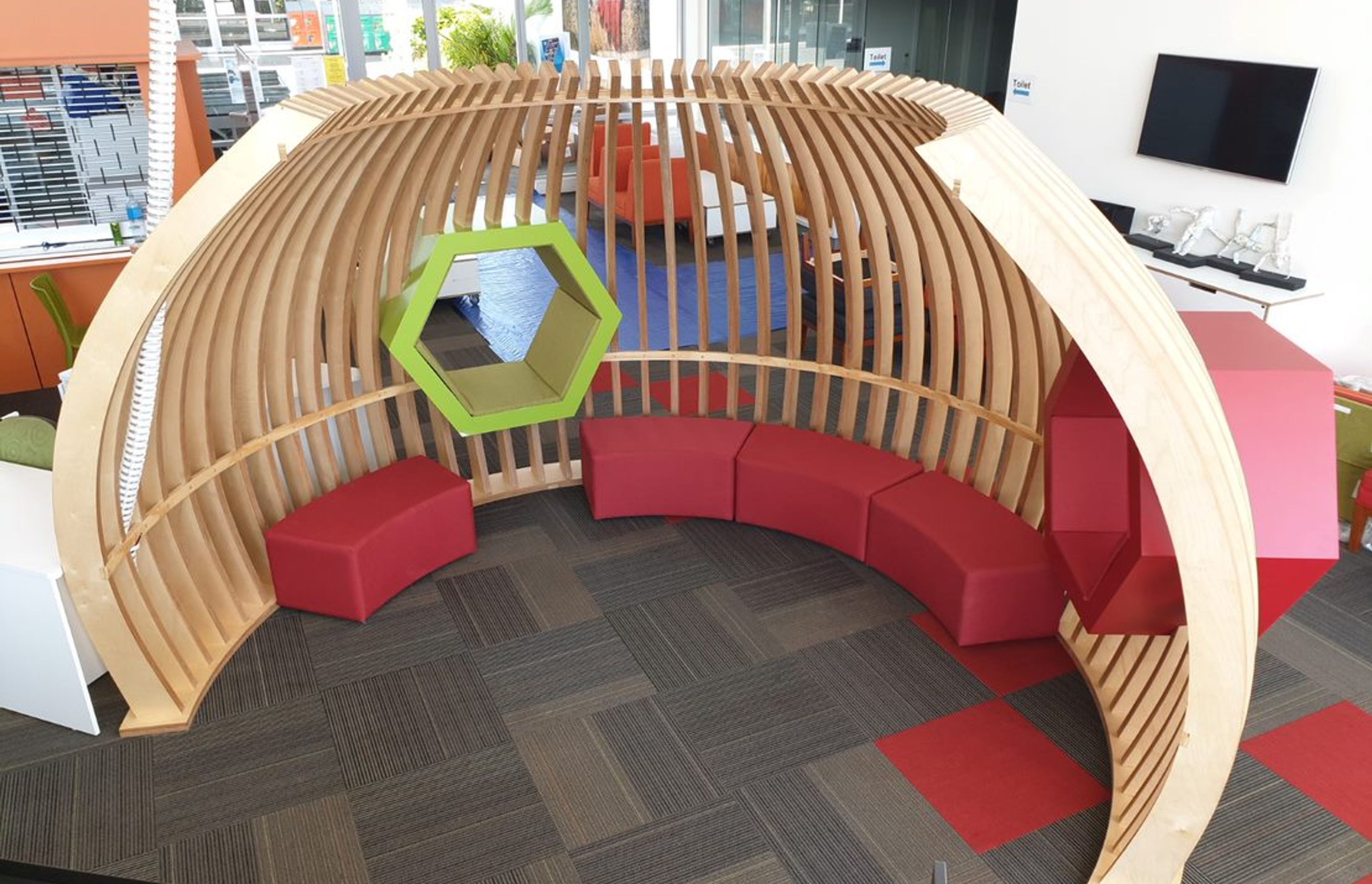 Kingsway College reading nook