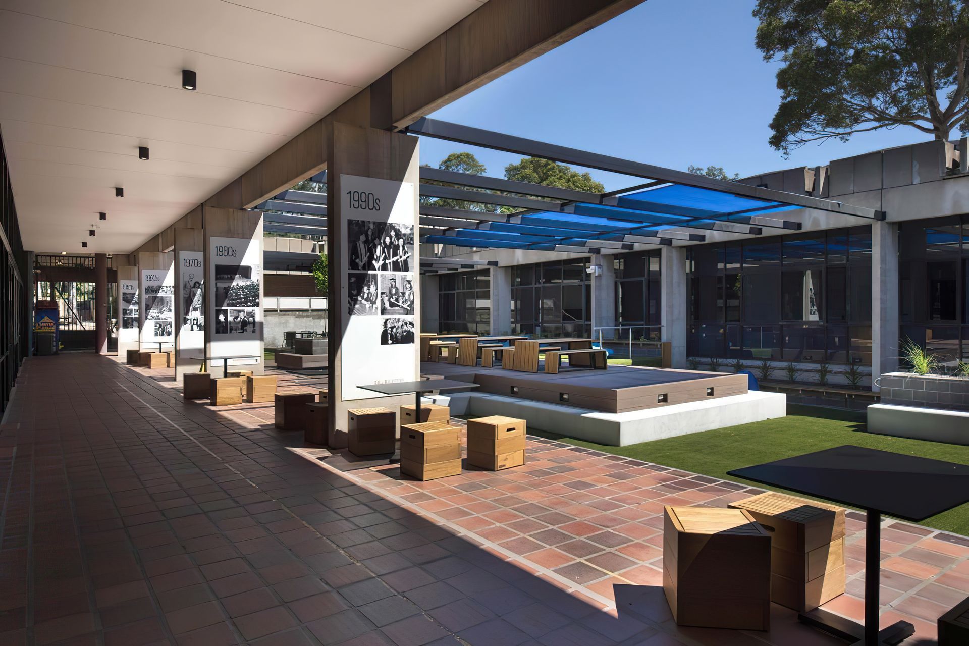 UoN Hunter Precinct Courtyard
