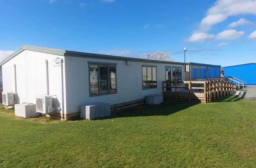 Fenwick Primary School, Oamaru - Two learning spaces for removal