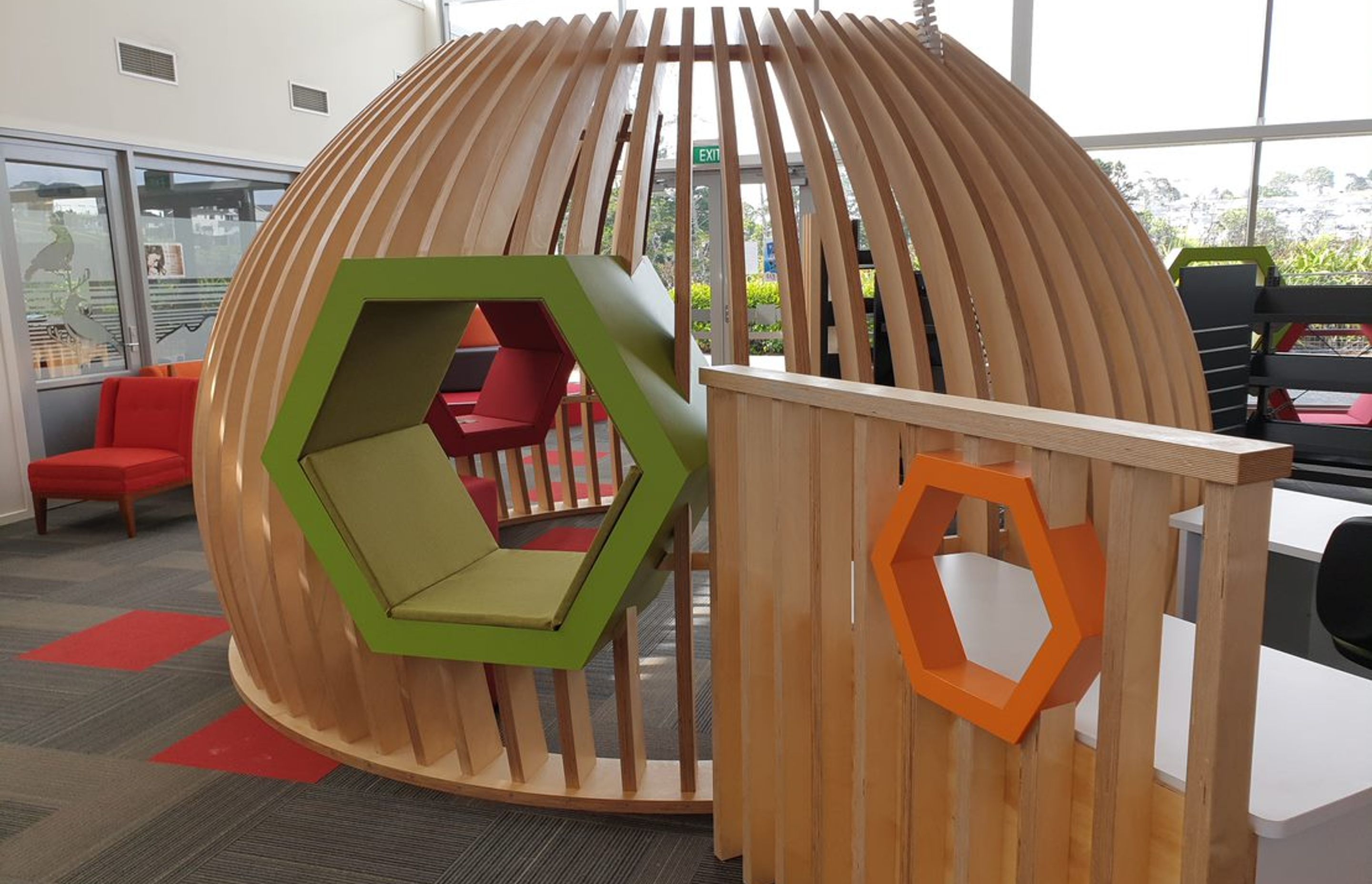 Kingsway College reading nook