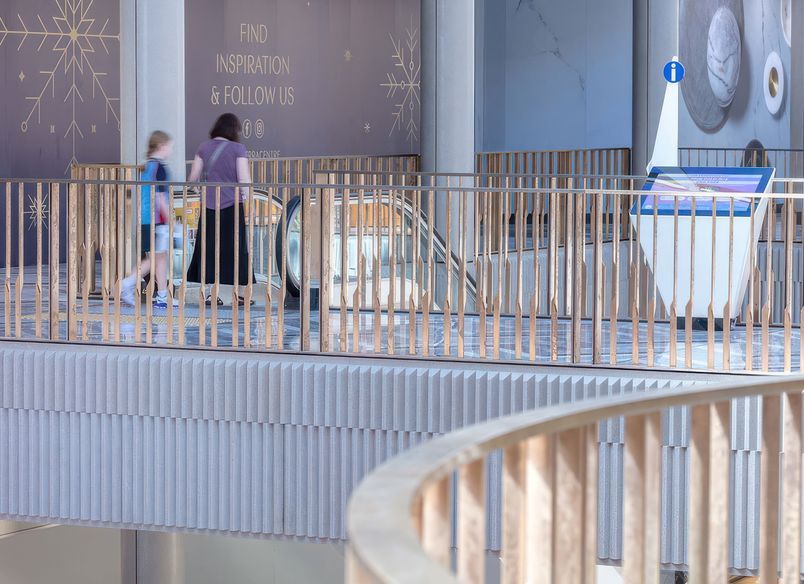 Canberra Shopping Centre modernised with custom Corian® colour